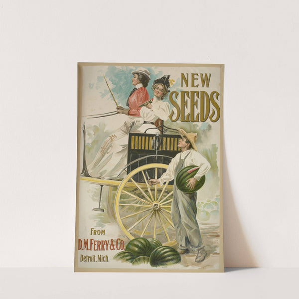 New seeds (1895 - 1917) by Calvert Litho. Co