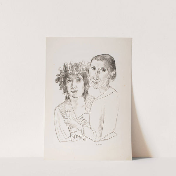 New Year’s Eve (1922) by Max Beckmann