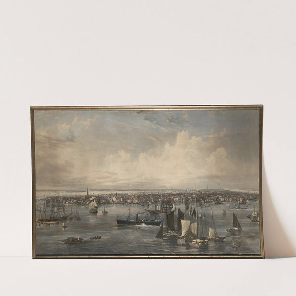 New York (1855) by John William Hill