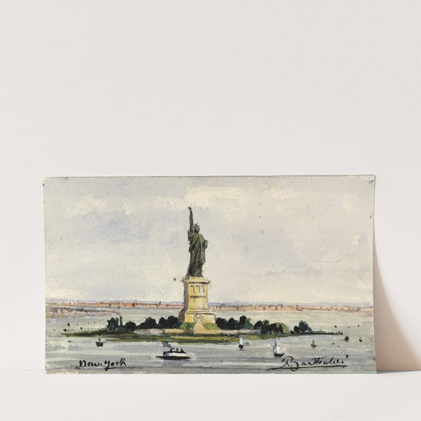 New York by Frédéric Auguste Bartholdi