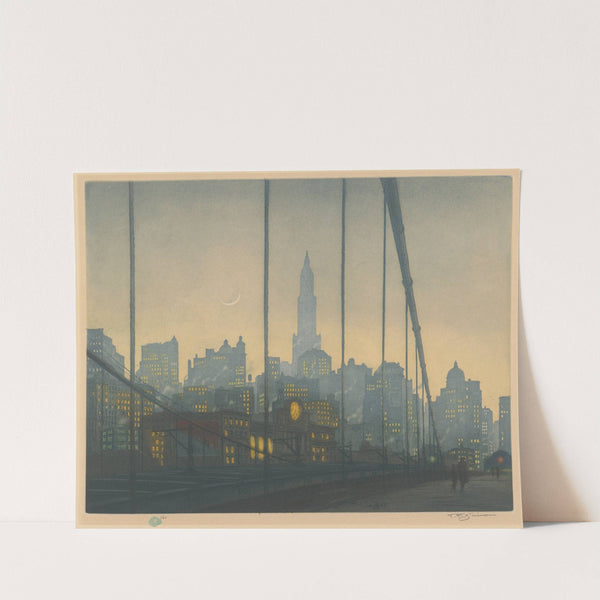 New York - Brooklyn Bridge by Tavík František Šimon