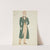New York Fireman: Long green coat, yellow plaid waistcoat, tan trousers (1934-1943) by Lucie Gilligan