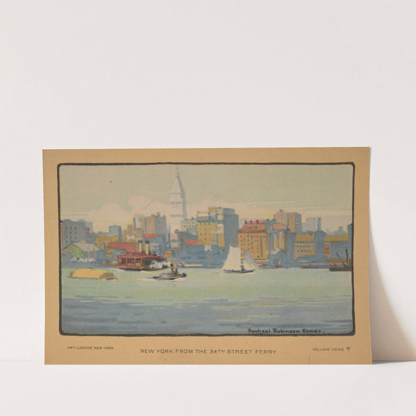 New York from the 34th Street Ferry (1914) by Rachael Robinson Elmer