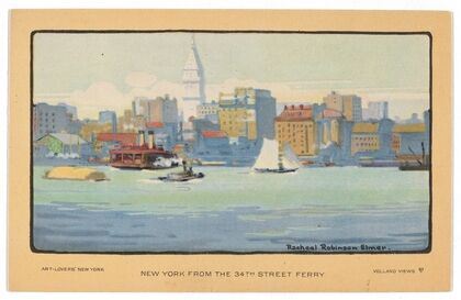 New York from the 34th Street Ferry