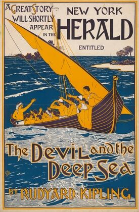 New York Herald. The Devil and The Deep Sea by Rudyard Kipling (1896)