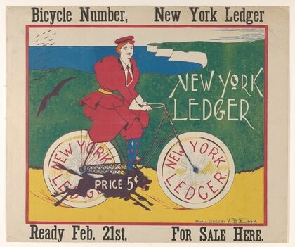New York Ledger; Bicycle Number (1895)