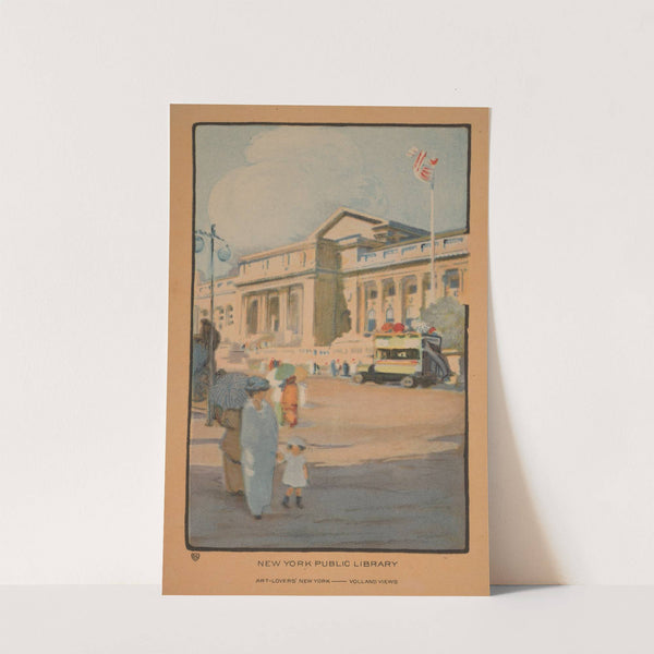 New York Public Library (1914) by Rachael Robinson Elmer