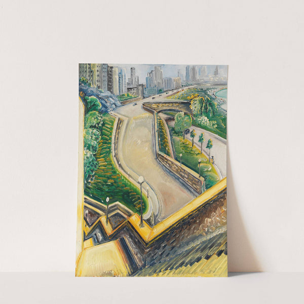 New York Riverside Drive (1934) by Paul Kleinschmidt