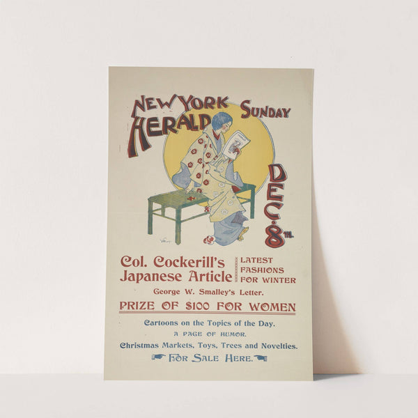 New York Sunday herald. Dec. 8th by Charles Hubbard Woodbury