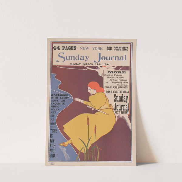 New York Sunday Journal, Sunday March 29th, 1896. by George Reiter Brill