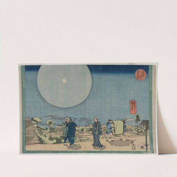 New Yoshiwara (Shin Yoshiwara) (early 1830s) by Utagawa Kuniyoshi