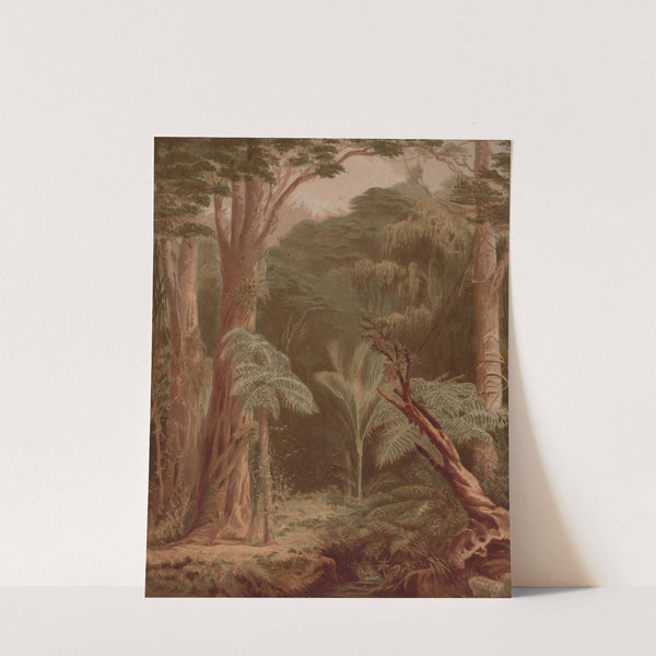 New Zealand bush scene by John Gully