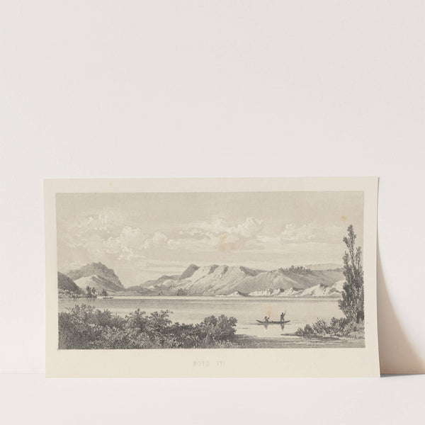 New Zealand Graphic and Descriptive. Plate III. Roto-iti. (1877) by Charles Decimus Barraud