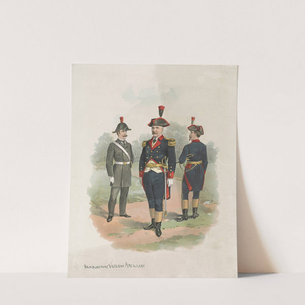 Newburyport veteran artillery (1895) by G.H. Buek & Co.