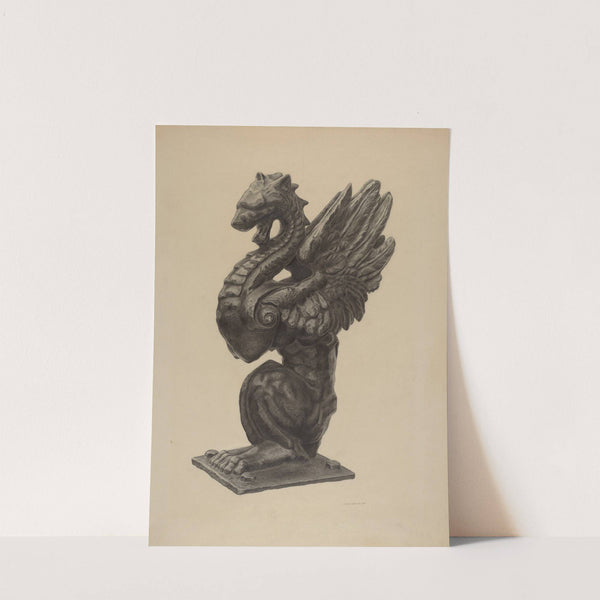 Newel Figure by Milton Grubstein