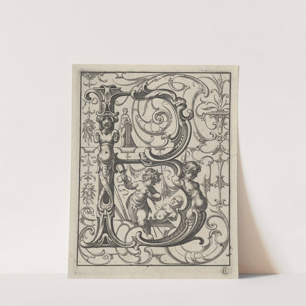 Newes ABC Buchlein; B (1627) by Lucas Kilian