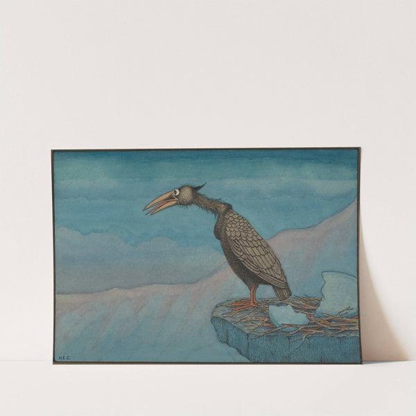 Newly Hatched Bird of Prey by Herbert Crowley