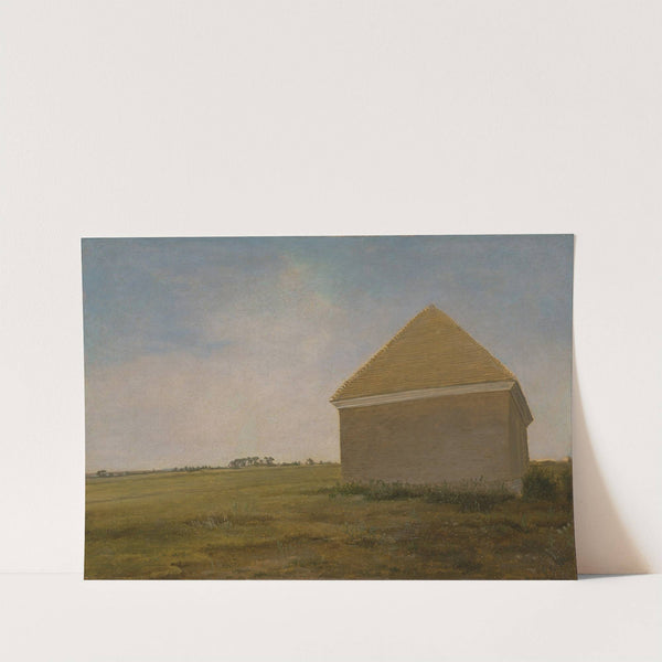 Newmarket Heath, with a Rubbing-down House by George Stubbs