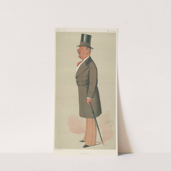 Newspapermen; ‘Journalism’, Mr. George Augustus Sala, September 25, 1875 (1875) by Carlo Pellegrini