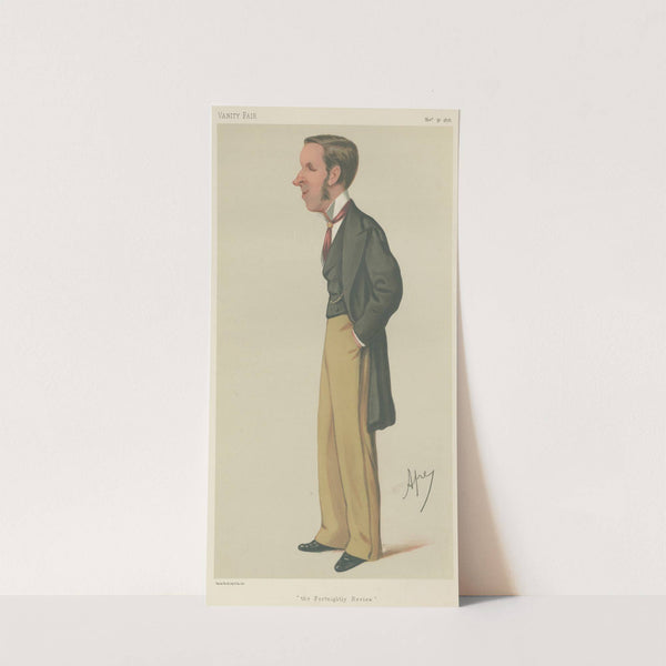 Newspapermen; ‘The Fortnightly Review’, John Morley, November 30, 1878 (1878) by Carlo Pellegrini