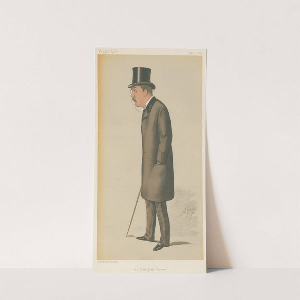 Newspapermen; ‘The Fortnightly Review’, T.H.S. Escott, May 2, 1885 (1885) by Carlo Pellegrini