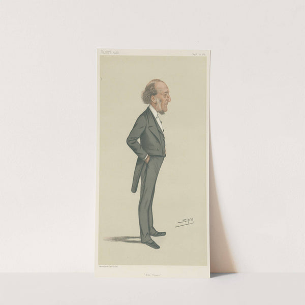 Newspapermen; ‘The Times’, Mr. John Walter, September 10, 1881 (1881) by Leslie Matthew Ward