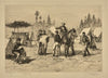 Newspapers in camp. (1876)