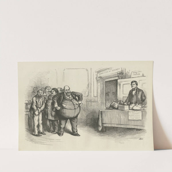 Next!. (1871) by Thomas Nast