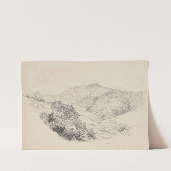 Ngatapa from the East by James Crowe Richmond