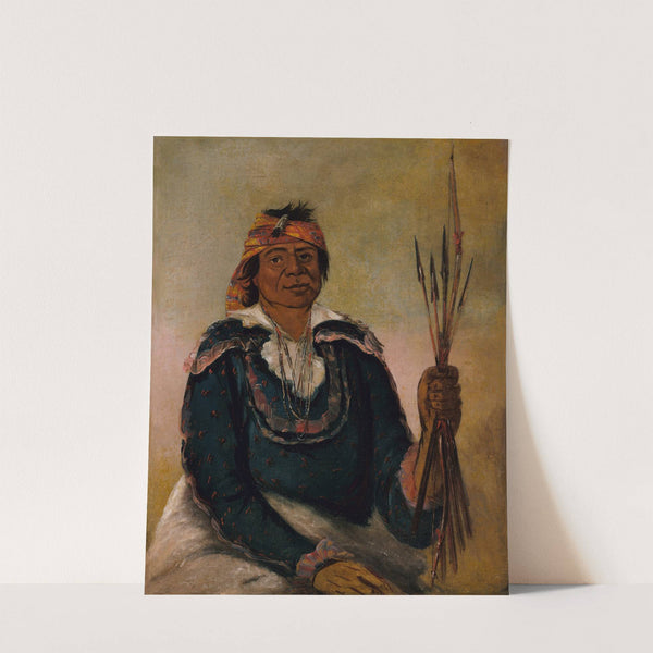 Ni-Có-Man, The Answer, Second Chief (1830) by George Catlin