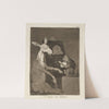 Ni mas ni menos. (Neither more nor less.) (1796-1797) by Francisco de Goya