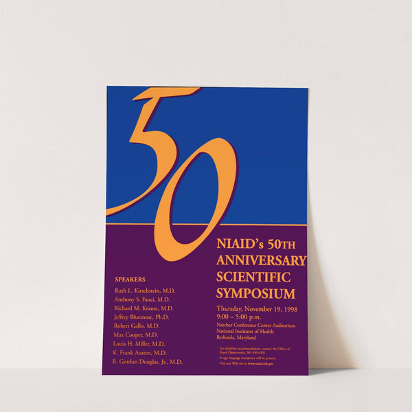 NIAID's 50th anniversary scientific symposium by National Institutes of Health