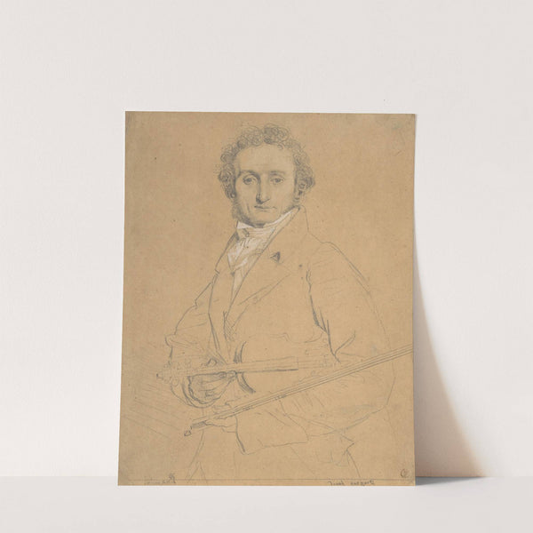 Niccolò Paganini (1784–1840) by Jean Auguste Dominique Ingres