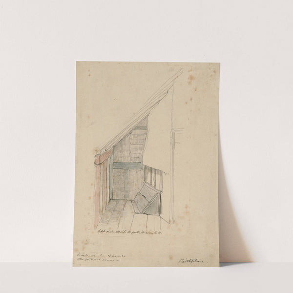 Niche opposite portrait room by John Thomas Blight