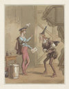 Nicholas instructs Smike in the art of acting (1838)