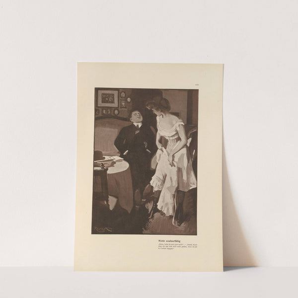 Nicht couleurfàhig (1908) by Ferdinand Freiherr von Reznicek