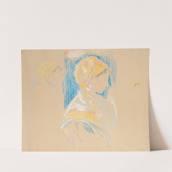 Niçoise en costume local (1889) by Berthe Morisot