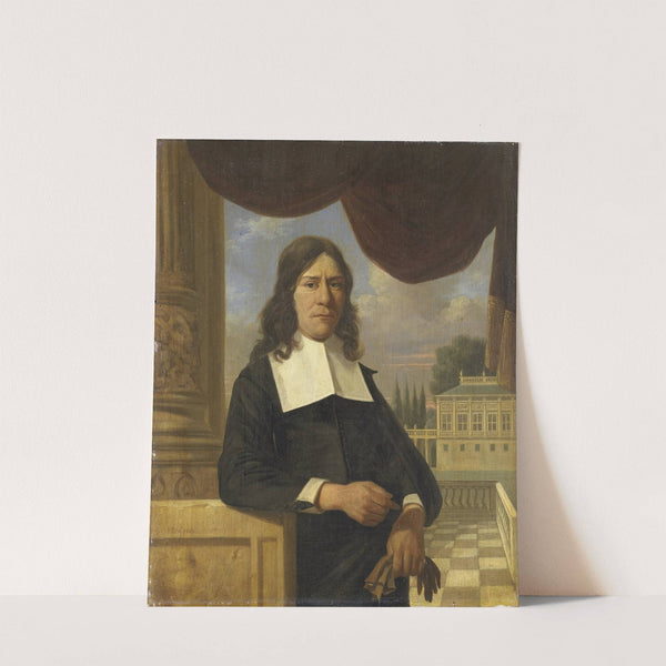 Nicolaes Eichelberg (d. 1699). Haarlem Merchant, Husband of Helena van der Schalcke by Job Adriaensz Berckheyde