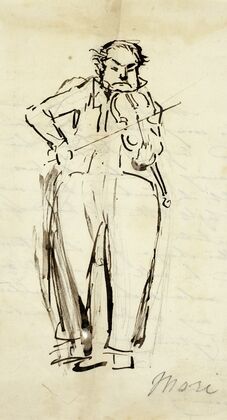 Nicolas Mori, Violinist (c. 1840)