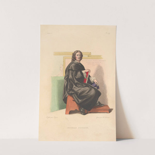 Nicolas Poussin (1831) by Jean Auguste Dominique Ingres