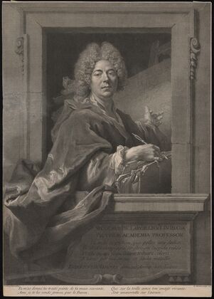 Nicolaus de Largillierre Professor in the Royal Academy of Painting (1715)