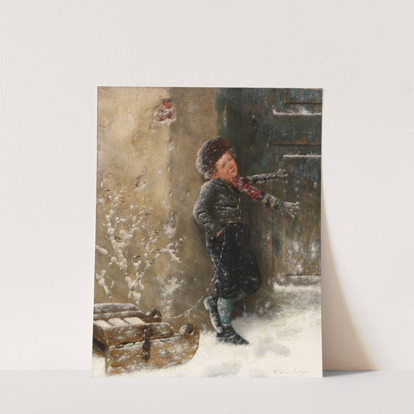 Niemand zu Hause (Ca. 1880-90) by Carl Kronberger