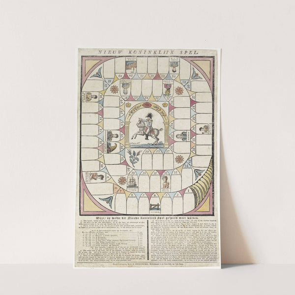 Nieuw koninklijk spel by Jan Oortman Sr.