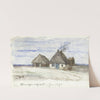 Nieuwjaarsgroet met boerderij by Sientje Mesdag Van Houten