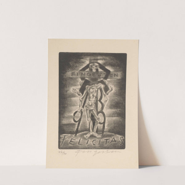 Nieuwjaarswens van Michel Fingesten by Michel Fingesten