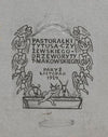 Niezrealizowany projekt karty tytułowej do ‘Pastorałek’ (1924)