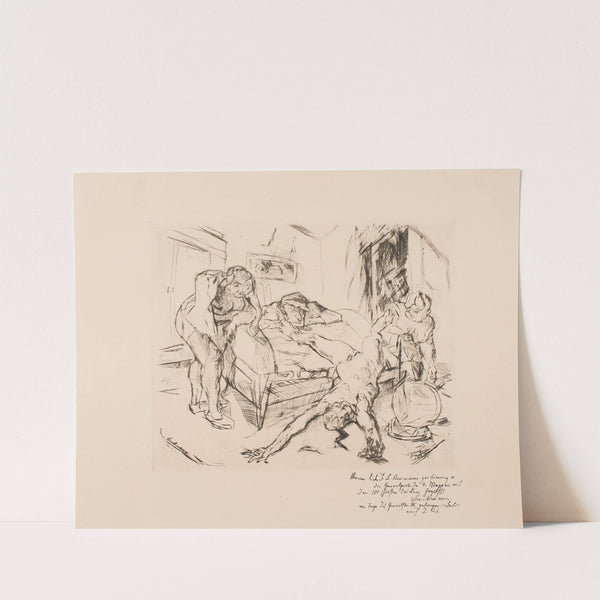 Night (1914) by Max Beckmann