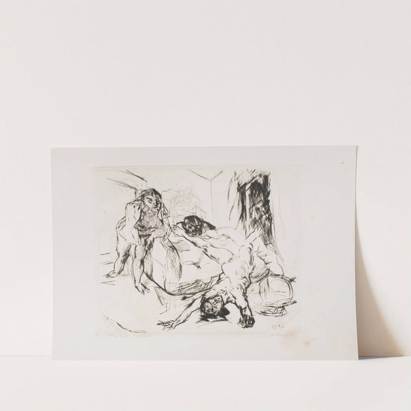 Night (1914) by Max Beckmann