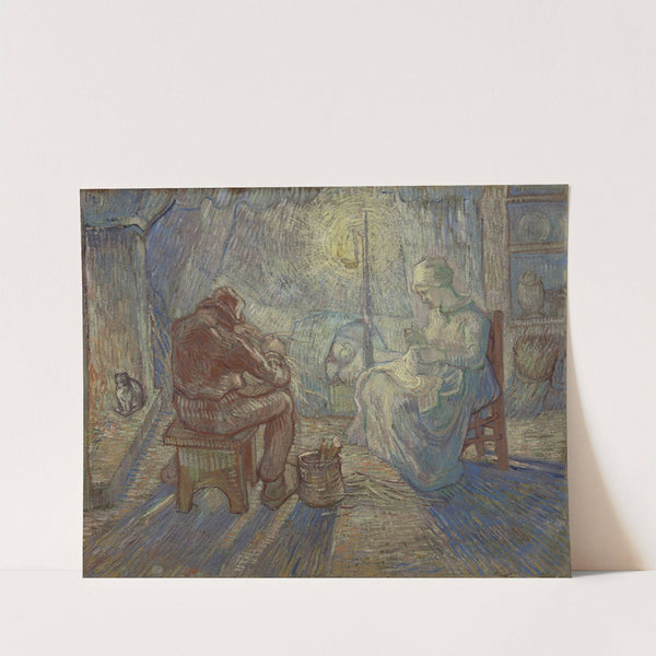 Night (After Millet) by Vincent van Gogh