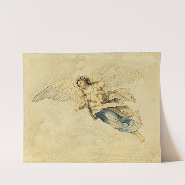 Night Carrying Sleep and Death by After Domenichino